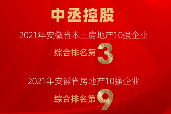 中丞控股緊跟時(shí)代潮向，再獲殊榮！